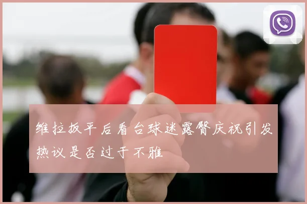 维拉扳平后看台球迷露臀庆祝引发热议是否过于不雅